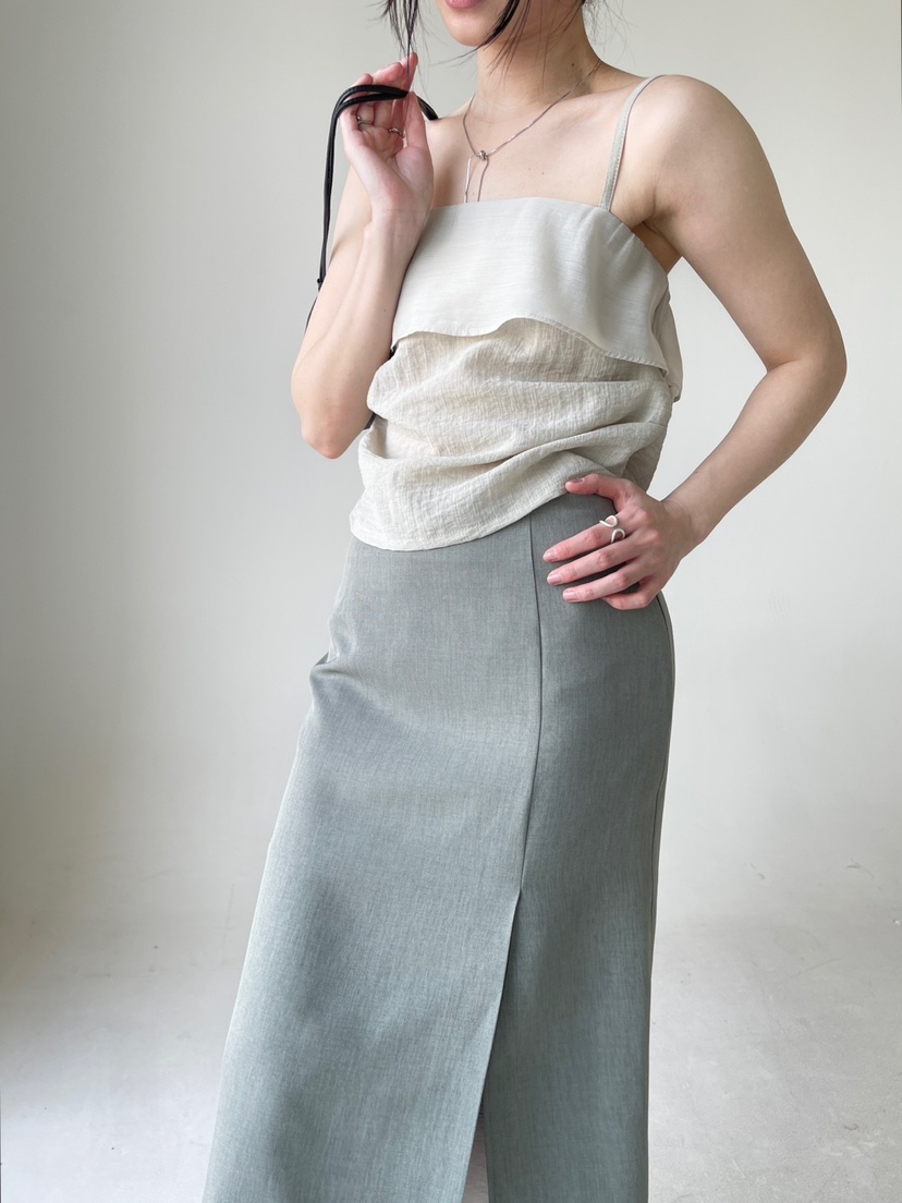 CENTO韓國直郵實拍女裝新品時尚熱賣人氣休閑26春夏吊帶背心CENTO吊帶/背心