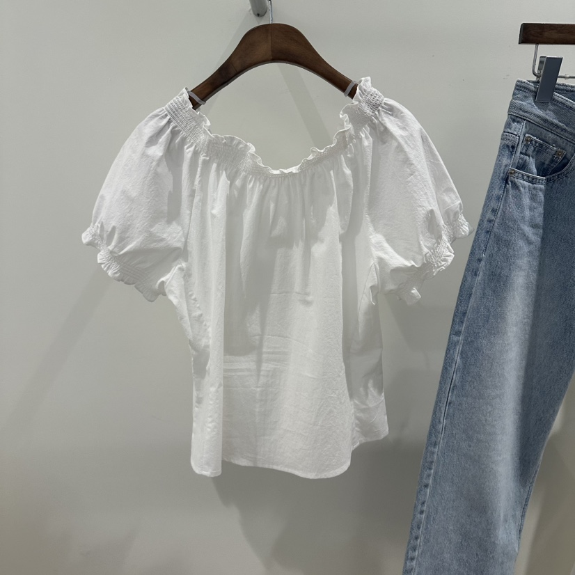 AGO韓國直郵女裝新款人氣26春夏推薦真品職業熱賣襯衫蕾絲衫AGO襯衫/蕾絲衫