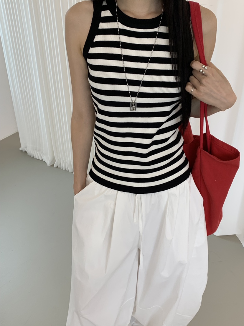 RIVER RAIN韓國東大門代購女士新品休閑時尚推薦吊帶背心RIVER RAIN吊帶/背心