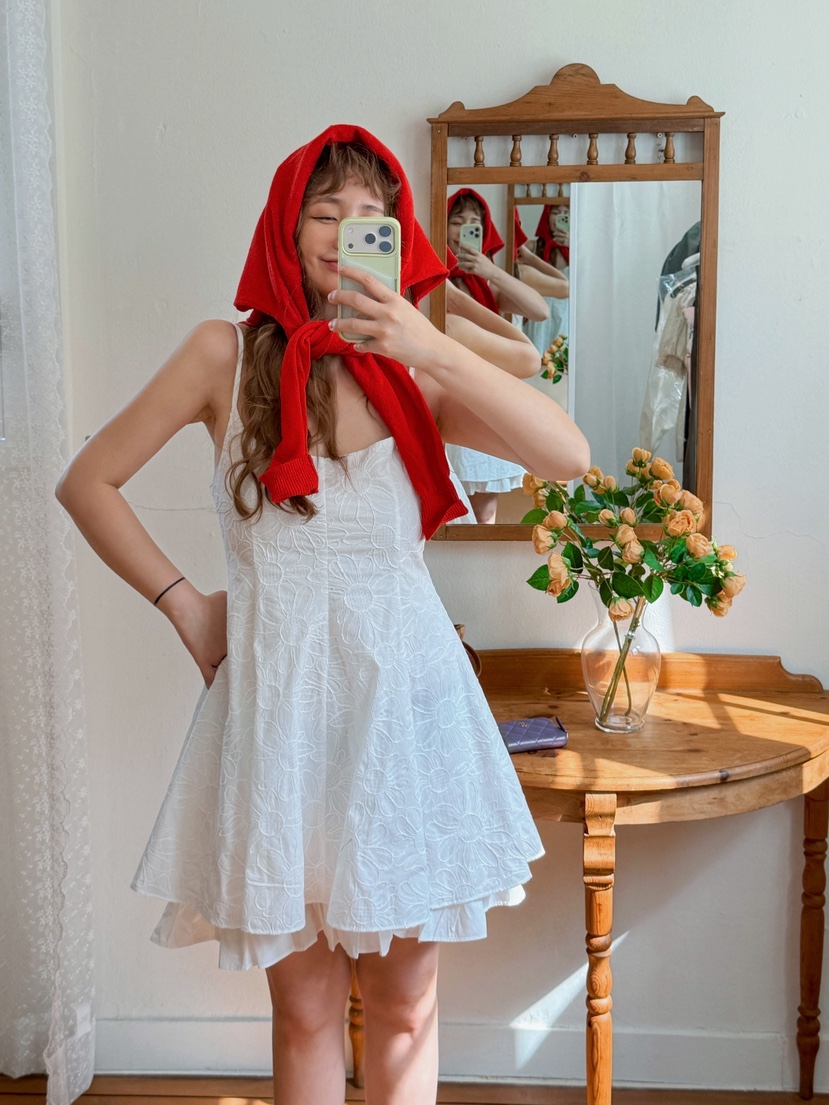 81 MARKET-L韓國代購女裝新款26春夏推薦人氣休閑連衣裙81 MARKET-L連衣裙