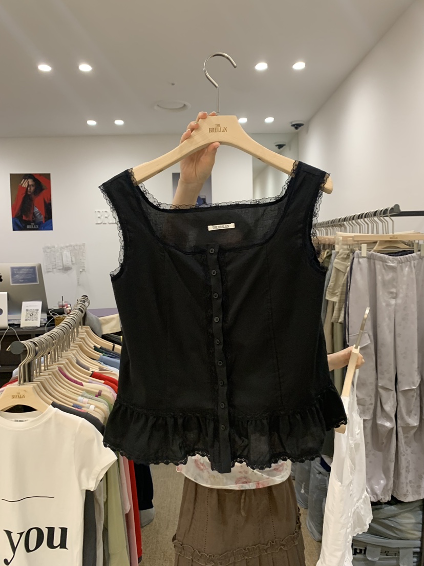 BRELLIN韓國東大門代購女裝新品26春夏人氣時尚熱賣吊帶背心BRELLIN吊帶/背心圖色2