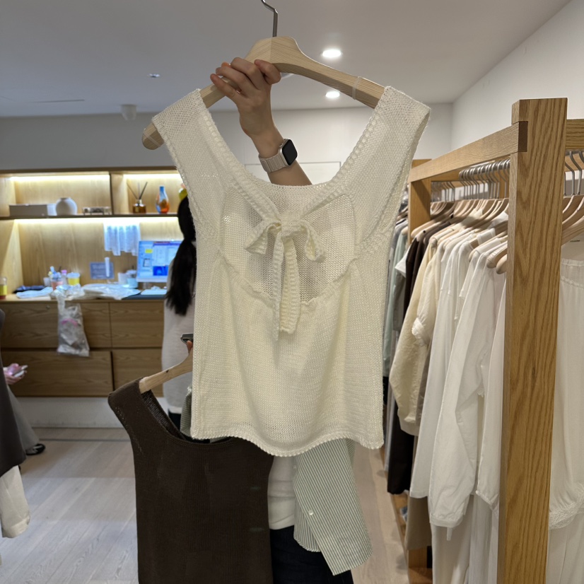 ROUNDER東大門直郵女裝新品職業26春夏真品時尚休閑吊帶背心ROUNDER吊帶/背心