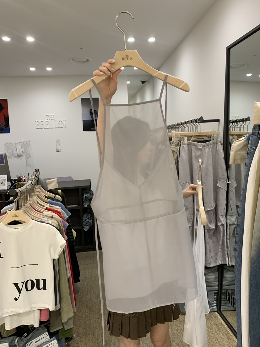 BRELLIN韓國東大門直郵女士新品人氣26夏季休閑推薦吊帶背心BRELLIN吊帶/背心