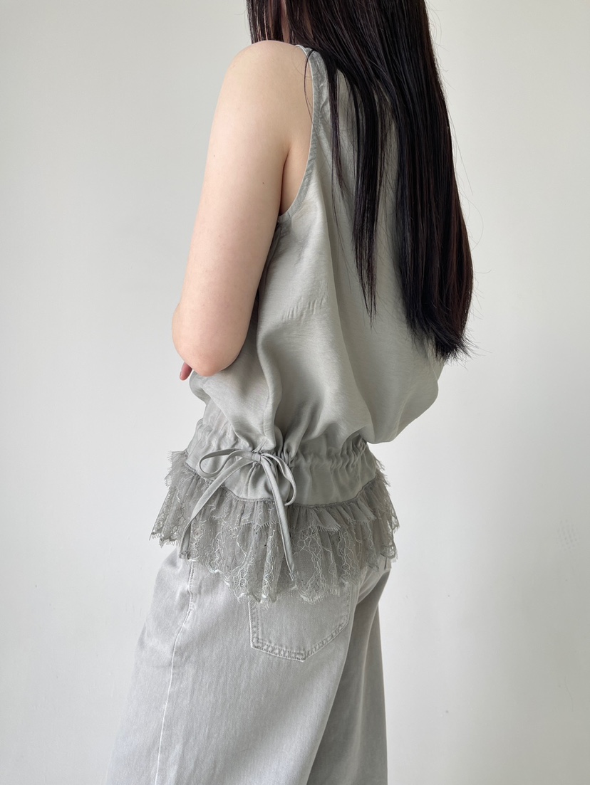 CENTO韓國代購女士新款人氣時尚休閑職業26春夏吊帶背心蕾絲CENTO吊帶/背心