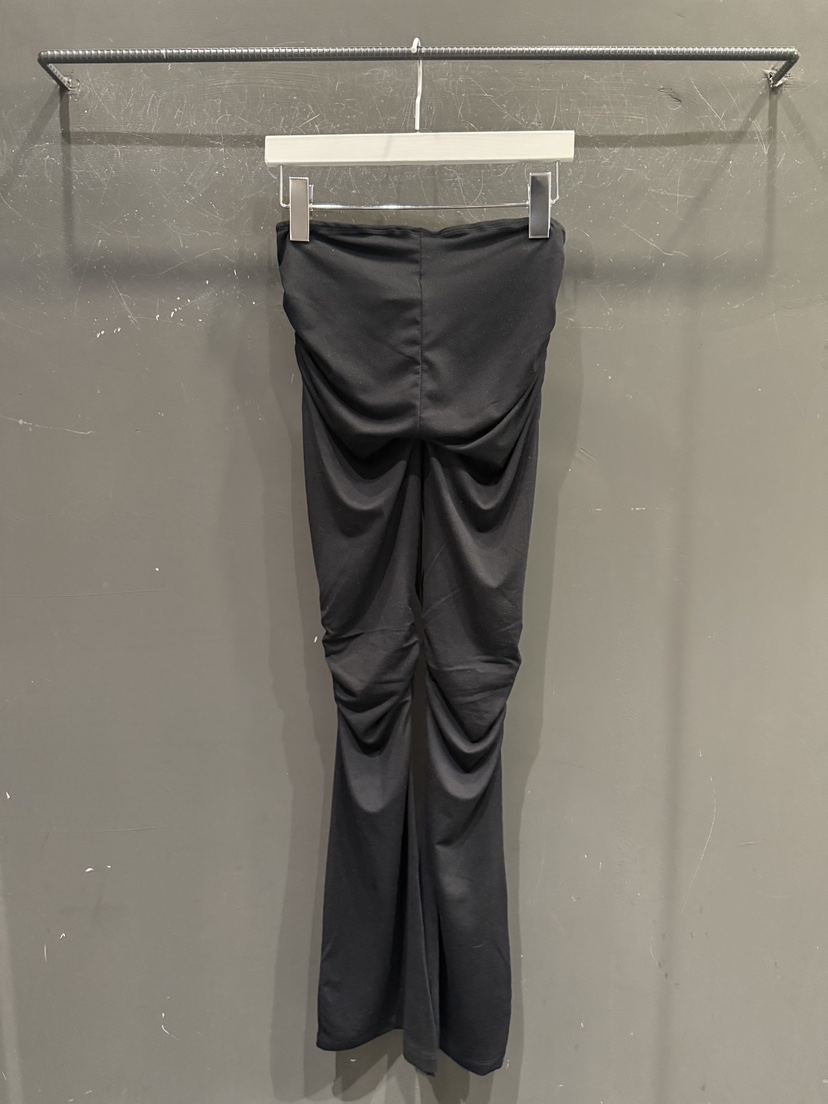 GATELESS韓國東大門代購女士新款26春夏推薦時尚休閑褲褶皺GATELESS休閑褲