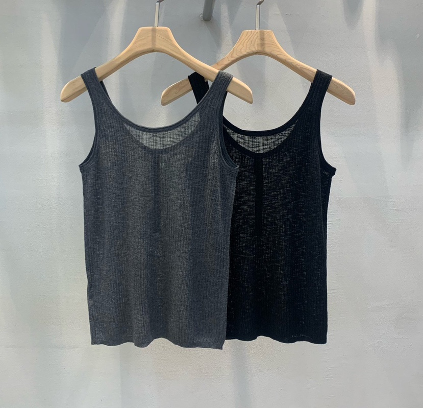 THE SIL東大門實拍韓國女裝新品26夏季熱賣吊帶背心紐扣THE SIL/1 2ILLY吊帶/背心