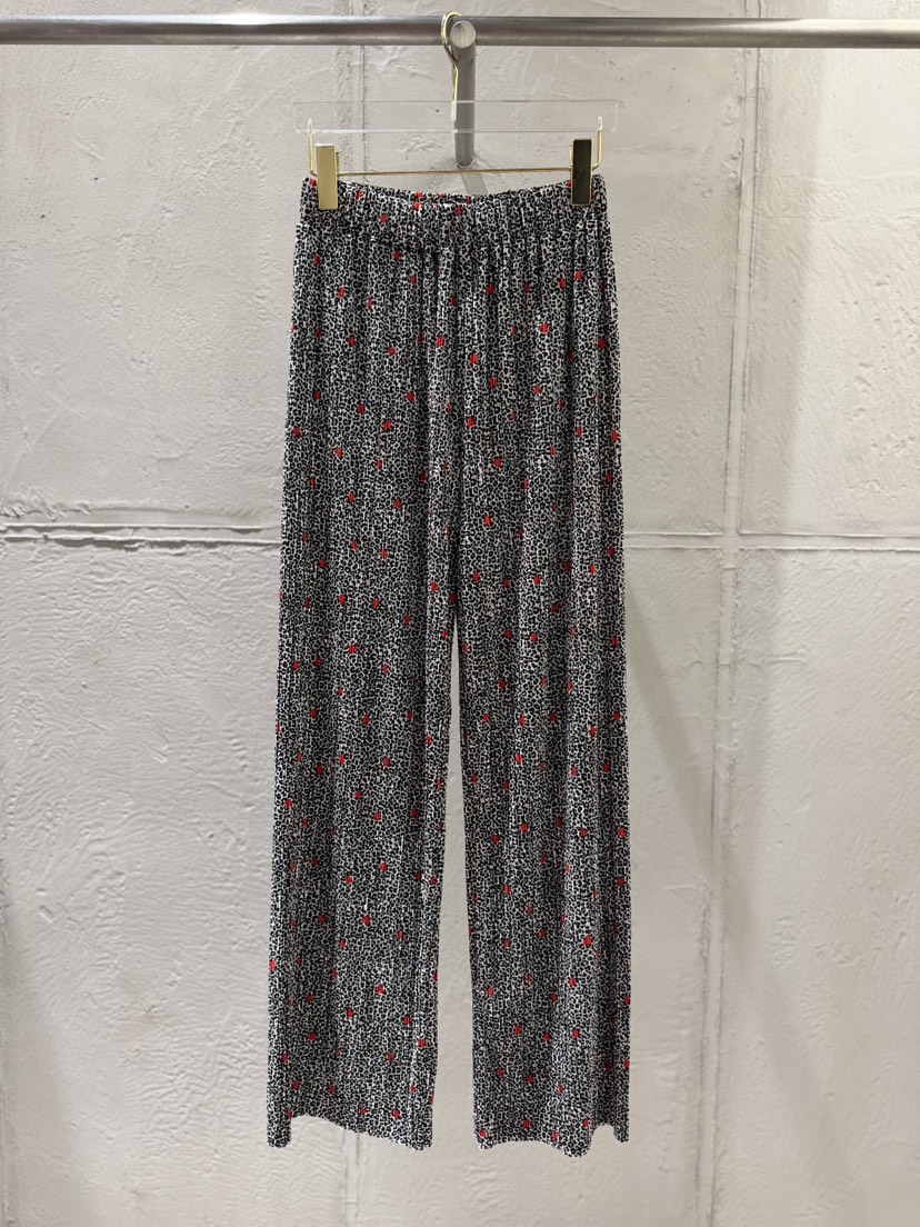 UNICO-p韓國東大門代購女裝新款26夏季時尚人氣休閑褲豹紋UNICO休閑褲圖色3