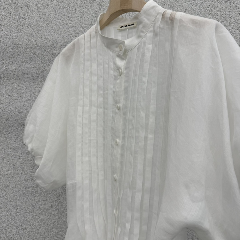 AT THE BAGEL韓國直郵女裝新款26春夏26夏季襯衫蕾絲衫AT THE BAGEL襯衫/蕾絲衫