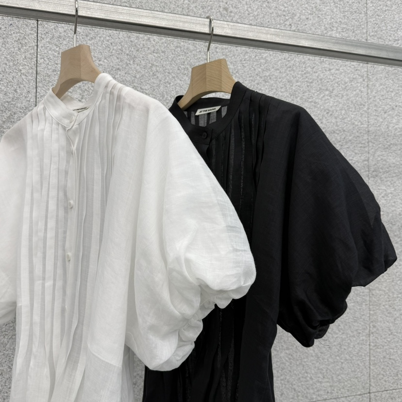 AT THE BAGEL韓國直郵女裝新款26春夏26夏季襯衫蕾絲衫AT THE BAGEL襯衫/蕾絲衫