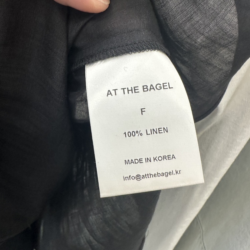 AT THE BAGEL韓國直郵女裝新款26春夏26夏季襯衫蕾絲衫AT THE BAGEL襯衫/蕾絲衫
