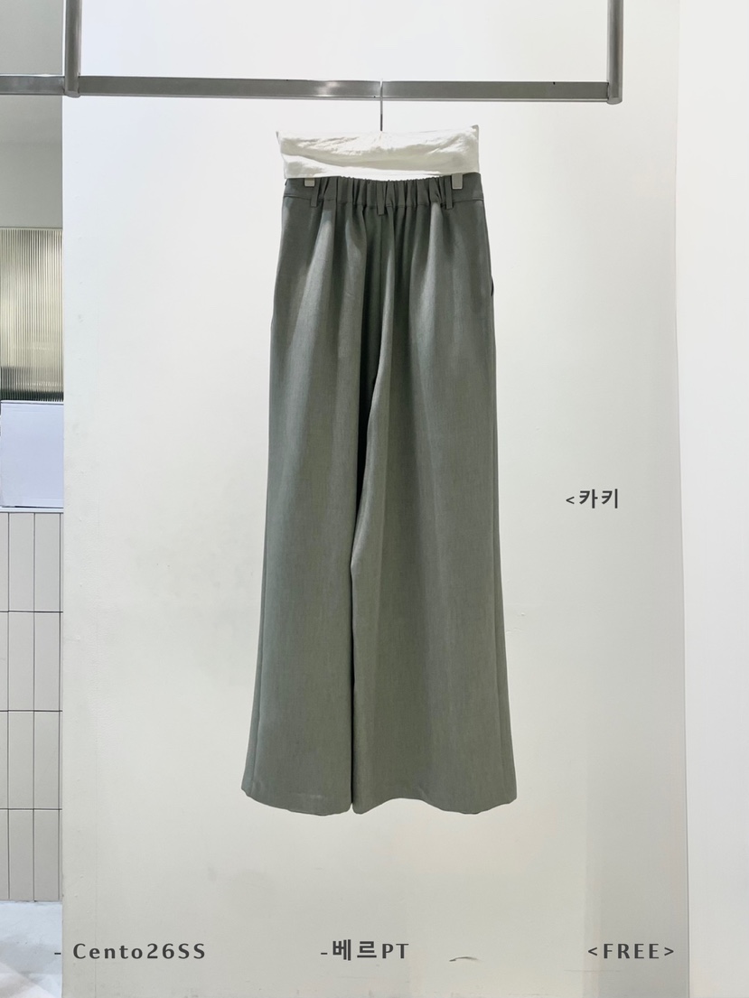 CENTO韓國東大門代購女士新品26春夏熱賣職業26夏季休閑褲CENTO休閑褲