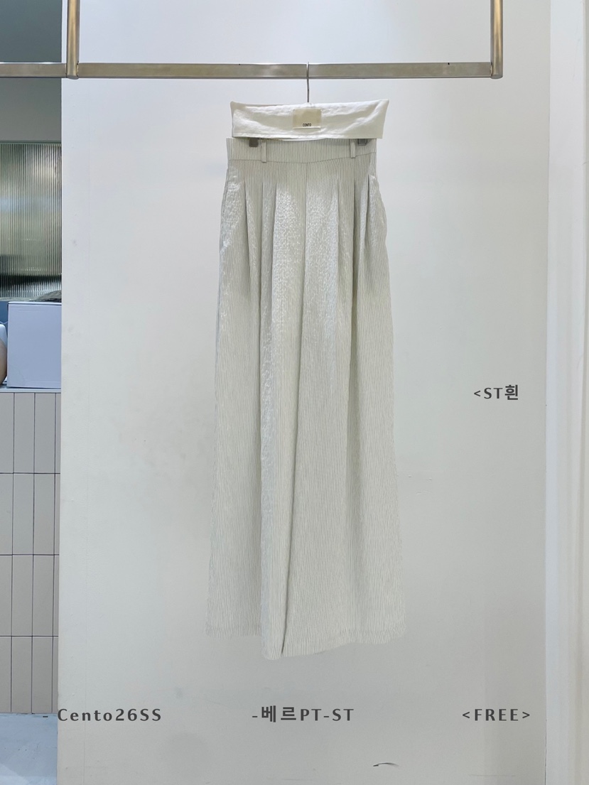 CENTO韓國東大門代購女士新品26春夏熱賣職業26夏季休閑褲CENTO休閑褲圖色3