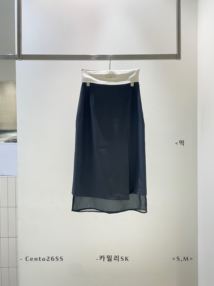 CENTO韓國代購女裝新品26夏季休閑26春夏熱賣半身裙中短裙CENTO半身裙/中短裙圖色3