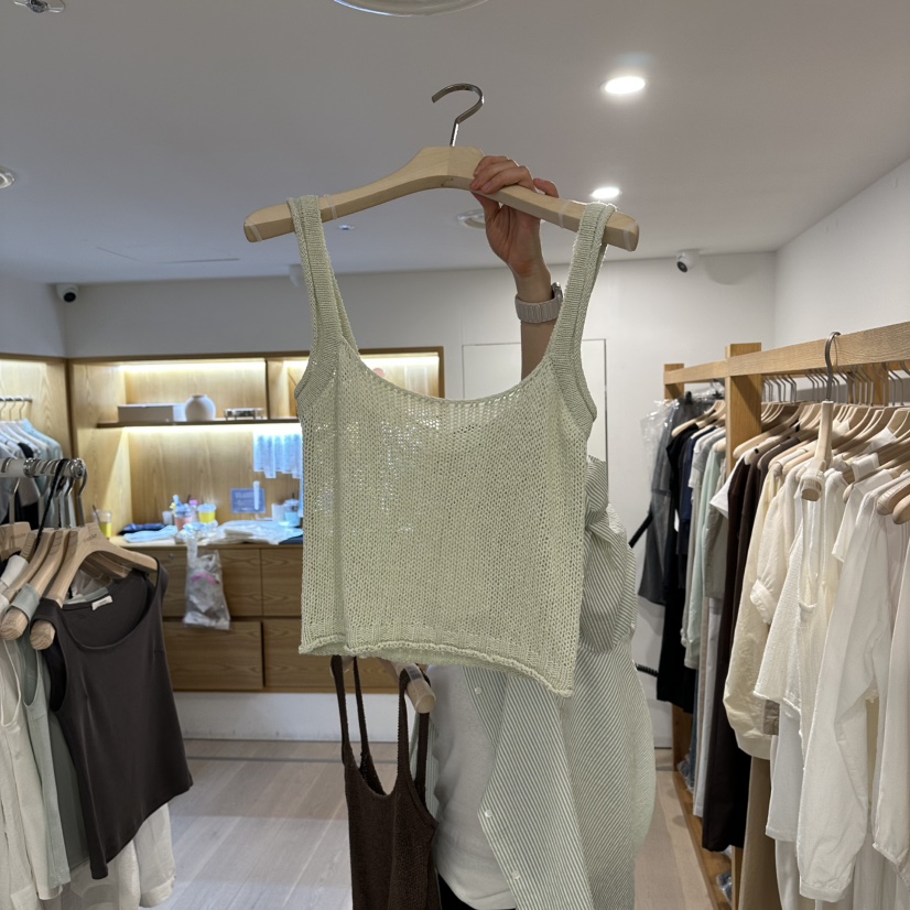 ROUNDER韓國直郵實拍女士新品26夏季職業熱賣推薦吊帶背心ROUNDER吊帶/背心圖色2