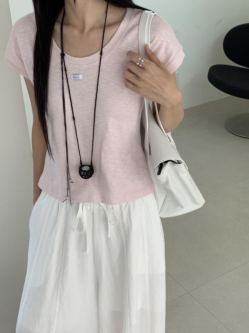 RIVER RAIN東大門直郵女士新款真品休閑26春夏人氣時尚T恤RIVER RAINT恤