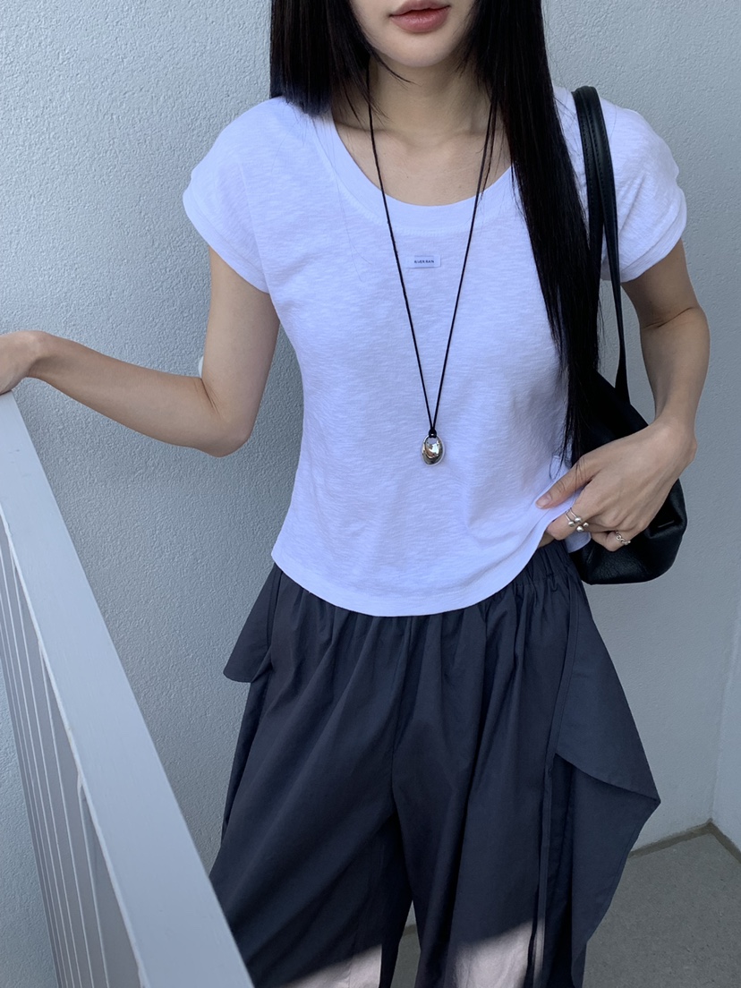 RIVER RAIN東大門直郵女士新款真品休閑26春夏人氣時尚T恤RIVER RAINT恤