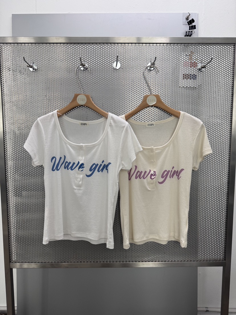 HUE/ERIA韓國東大門直郵女士新品推薦熱賣職業人氣26春夏T恤HUE/ERIAT恤