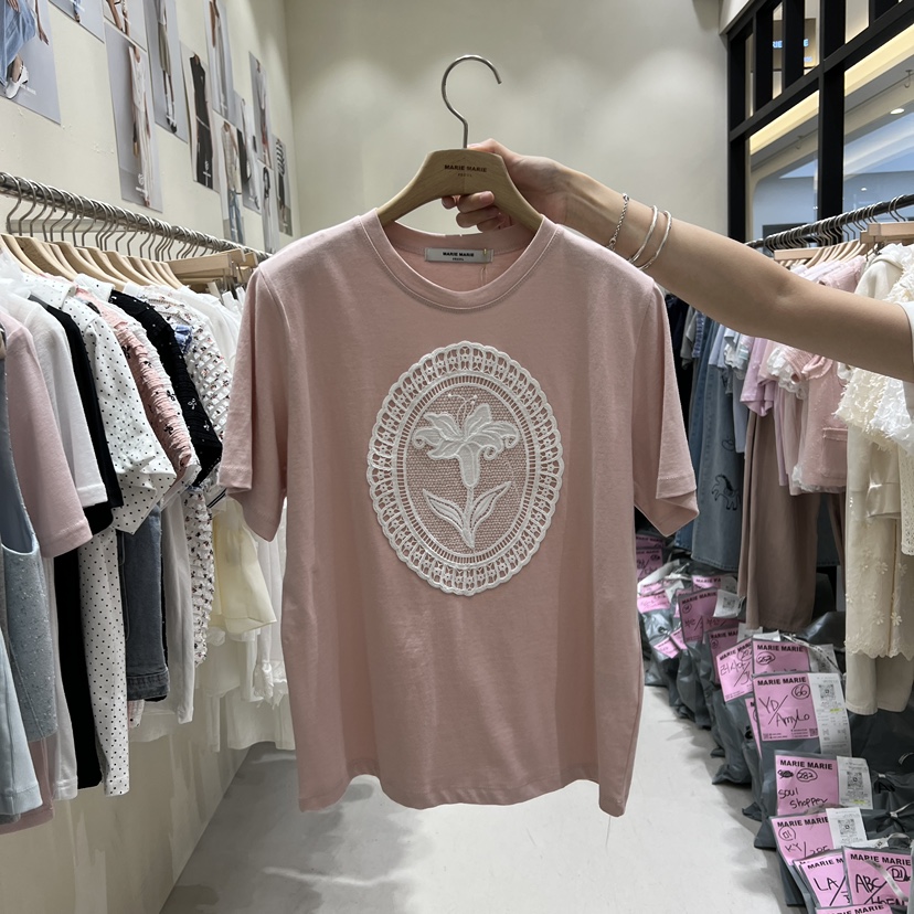 MARIE MARIE韓國東大門代購女裝新品26夏季時尚職業熱賣T恤MARIE MARIET恤圖色1