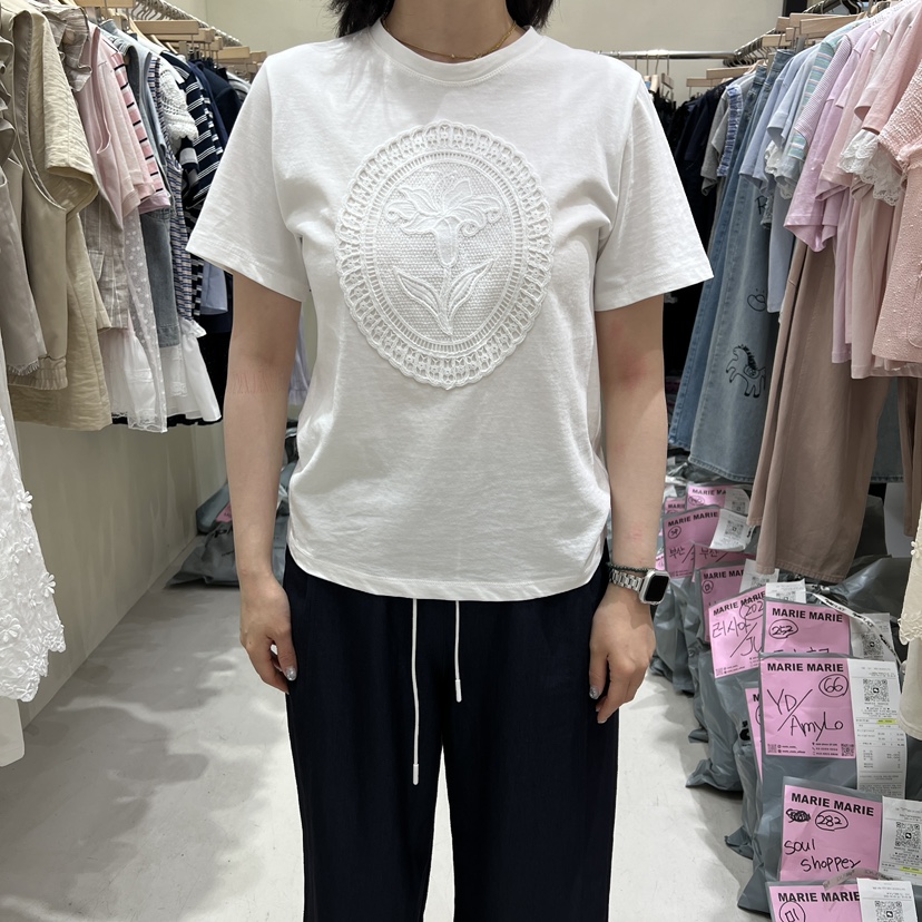 MARIE MARIE韓國東大門代購女裝新品26夏季時尚職業熱賣T恤MARIE MARIET恤圖色3