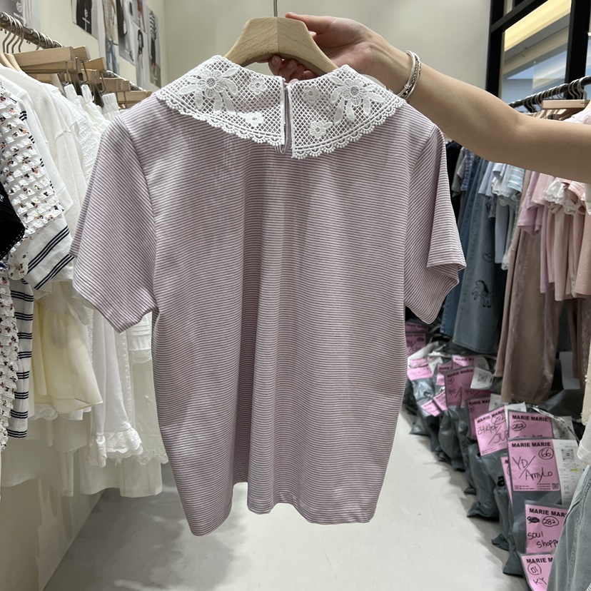 MARIE MARIE韓國代購女裝新款26春夏時尚休閑推薦熱賣T恤MARIE MARIET恤