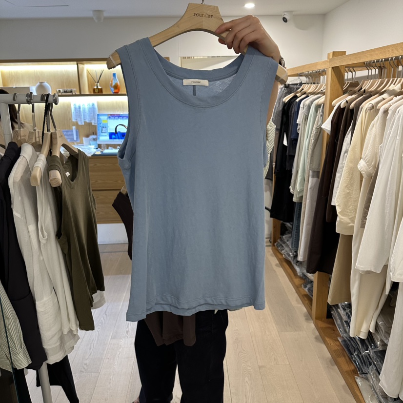 ROUNDER韓國東大門代購女裝新款熱賣推薦人氣26夏季吊帶背心ROUNDER吊帶/背心圖色3