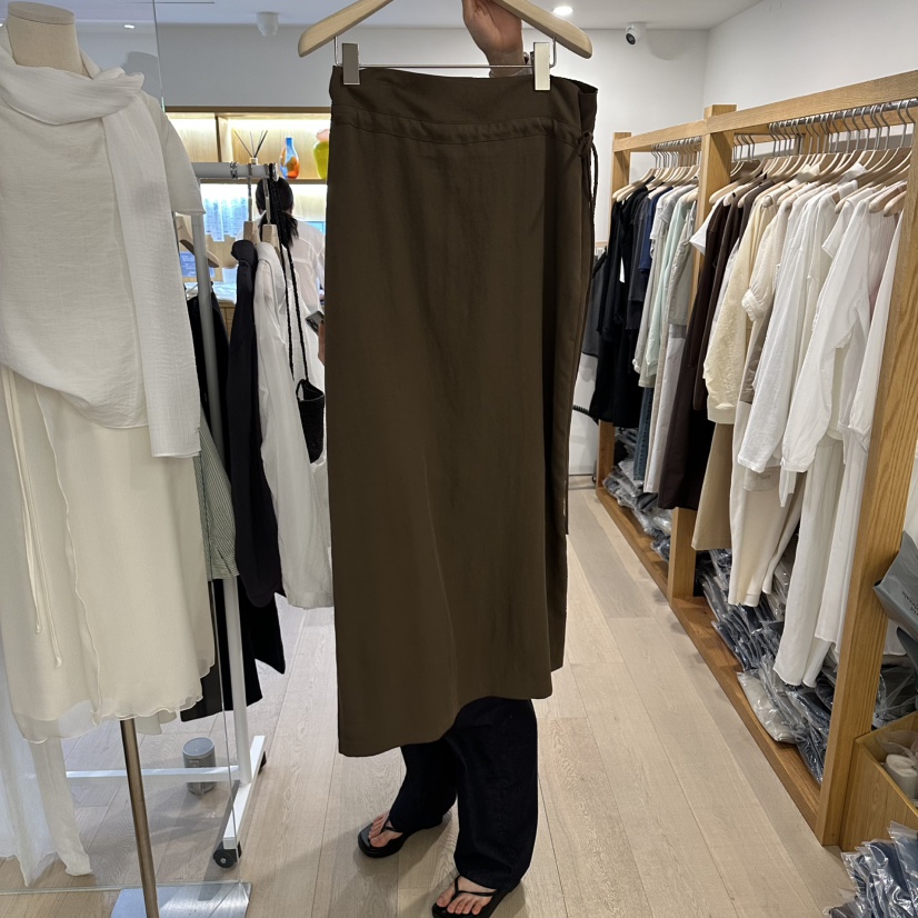 ROUNDER韓國直郵女裝新款職業休閑26夏季熱賣26春夏推薦長裙ROUNDER長裙圖色2