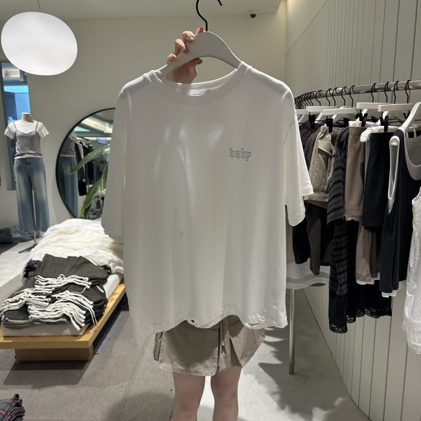 GRADE韓國東大門代購女裝新款推薦時尚熱賣26夏季職業T恤GRADET恤圖色1