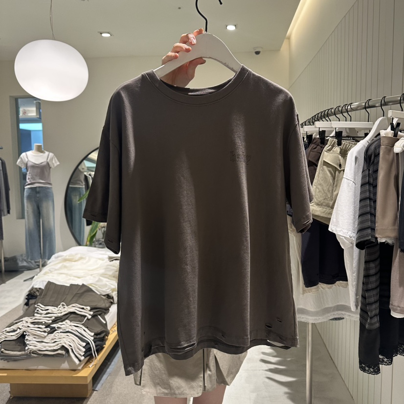 GRADE韓國東大門代購女裝新款推薦時尚熱賣26夏季職業T恤GRADET恤圖色2