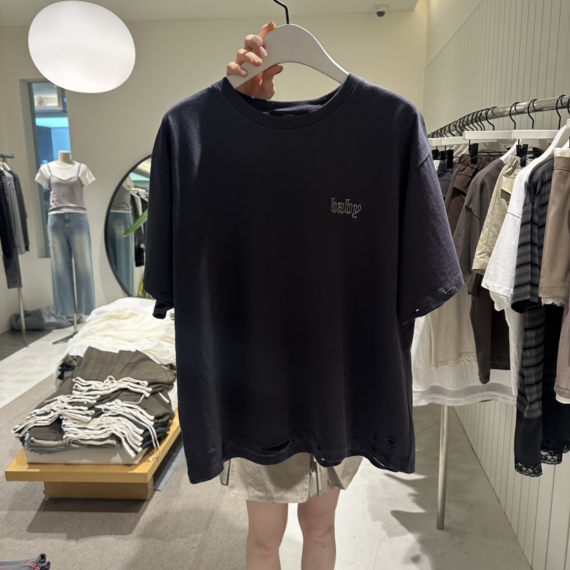 GRADE韓國東大門代購女裝新款推薦時尚熱賣26夏季職業T恤GRADET恤圖色3