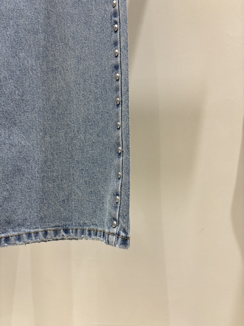 MABE韓國直郵實拍女士新款時尚26夏季26春夏推薦休閑牛仔褲MABE牛仔褲