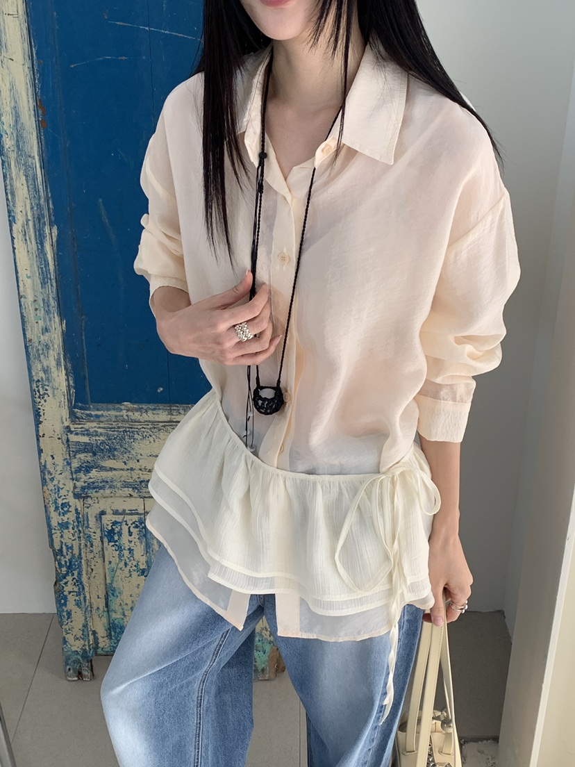 RIVER RAIN韓國直郵女士新品熱賣職業26春夏休閑套裝含腰帶RIVER RAIN套裝