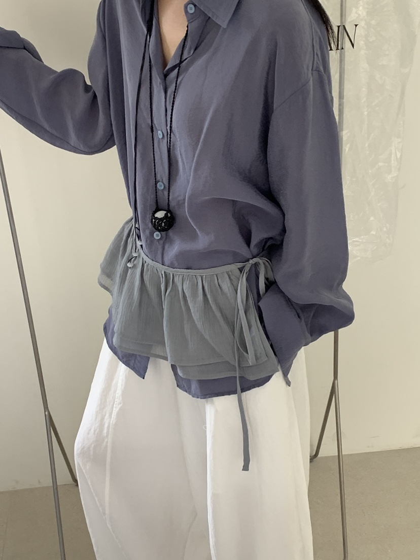 RIVER RAIN韓國直郵女士新品熱賣職業26春夏休閑套裝含腰帶RIVER RAIN套裝