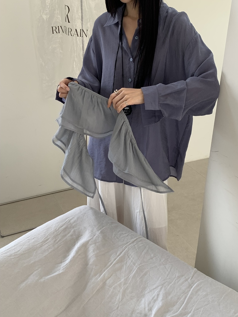 RIVER RAIN韓國直郵女士新品熱賣職業26春夏休閑套裝含腰帶RIVER RAIN套裝