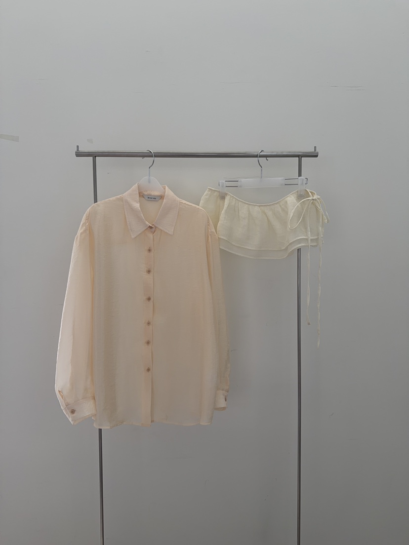 RIVER RAIN韓國直郵女士新品熱賣職業26春夏休閑套裝含腰帶RIVER RAIN套裝圖色1