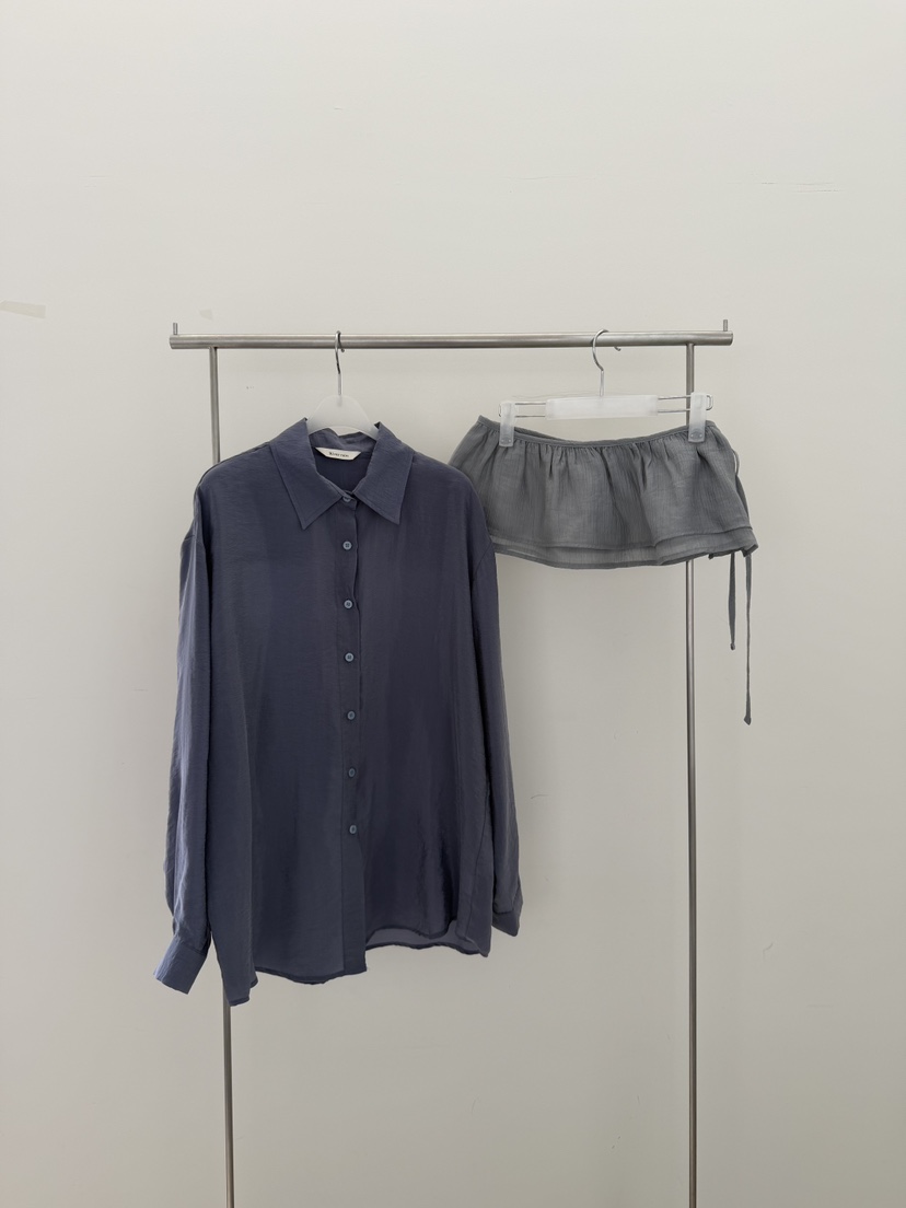 RIVER RAIN韓國直郵女士新品熱賣職業26春夏休閑套裝含腰帶RIVER RAIN套裝圖色3