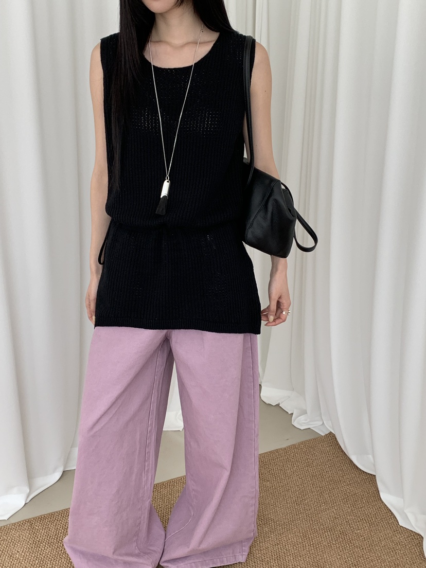 RIVER RAIN韓國代購女士新品職業人氣休閑熱賣26春夏吊帶背心RIVER RAIN吊帶/背心