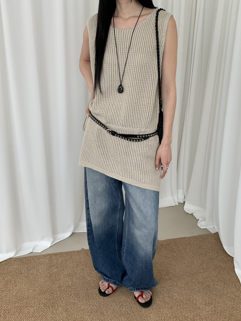 RIVER RAIN韓國代購女士新品職業人氣休閑熱賣26春夏吊帶背心RIVER RAIN吊帶/背心