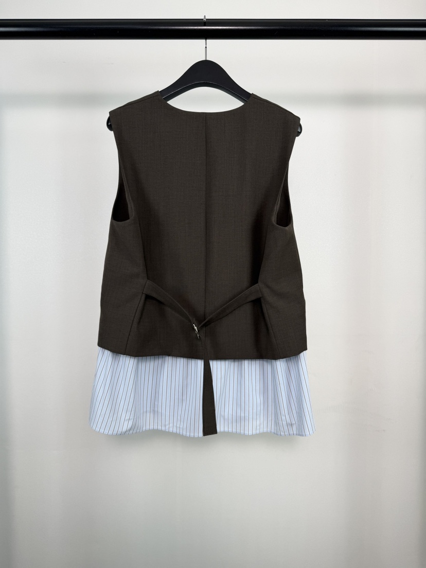 FEFFER韓國代購女裝新品推薦26夏季時尚26春夏休閑熱賣馬甲FEFFER馬甲