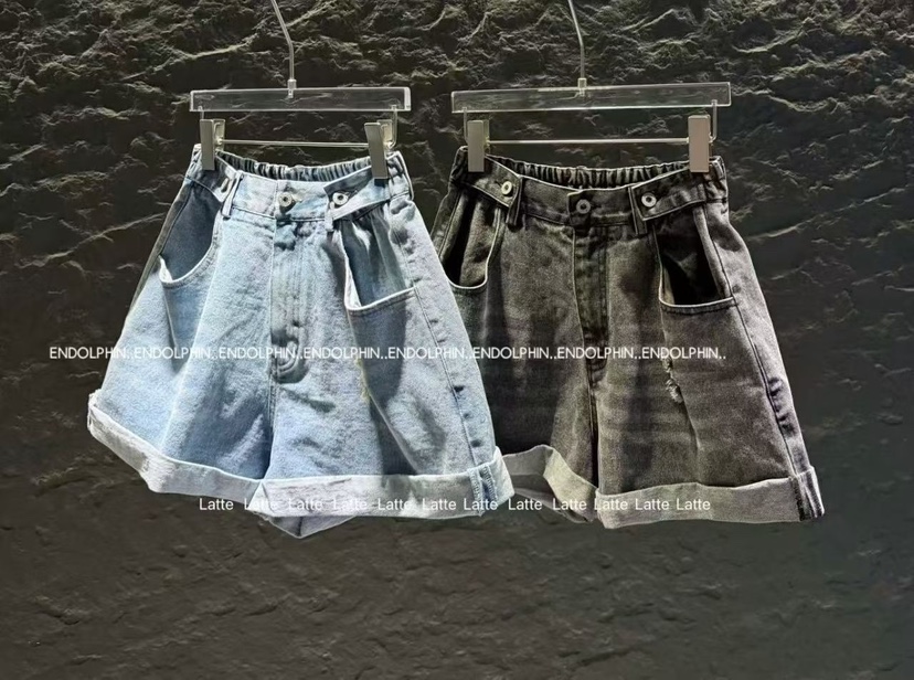 ENDOLPHIN韓國東大門直郵女士新品26春夏職業人氣時尚短褲ENDOLPHIN短褲