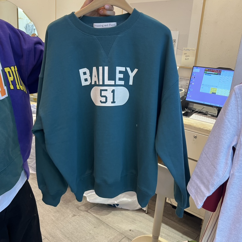 AND FLOYD韓國直郵實拍女士新品推薦時尚休閑26春夏衛衣stunning and Floyd衛衣圖色2