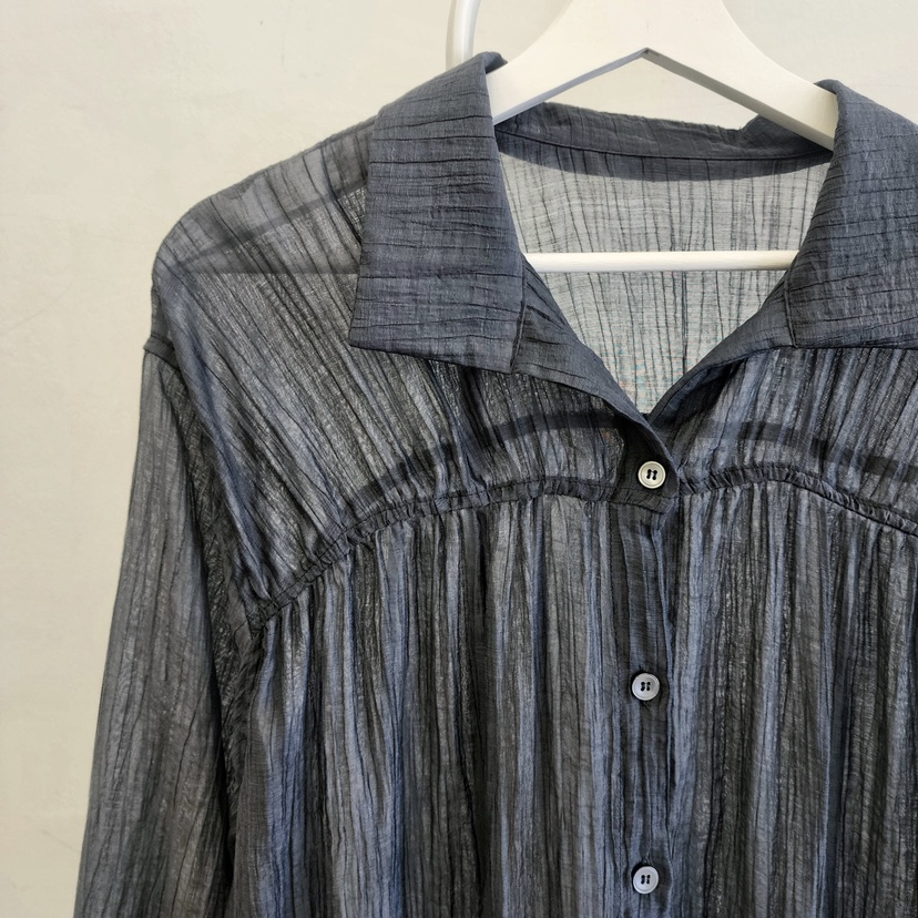 LA BLOOM韓國直郵女士新品職業人氣26夏季熱賣夾克口袋褶皺La Bloom夾克