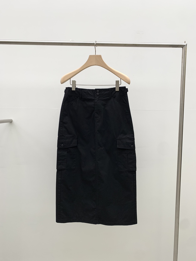 LEGACY BONE東大門實拍韓國女士新品推薦時尚休閑長裙口袋LEGACY BONE長裙圖色2