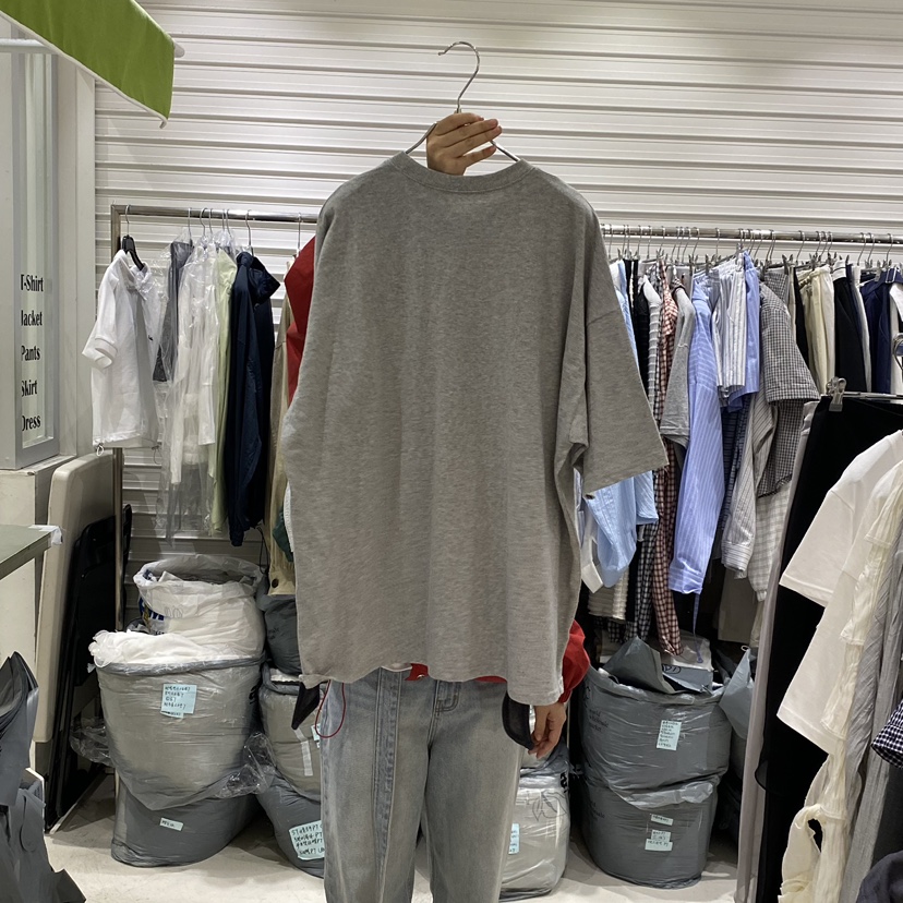 BRICKLANE東大門代購女士新款職業26春夏休閑推薦T恤假兩件BRICKLANET恤