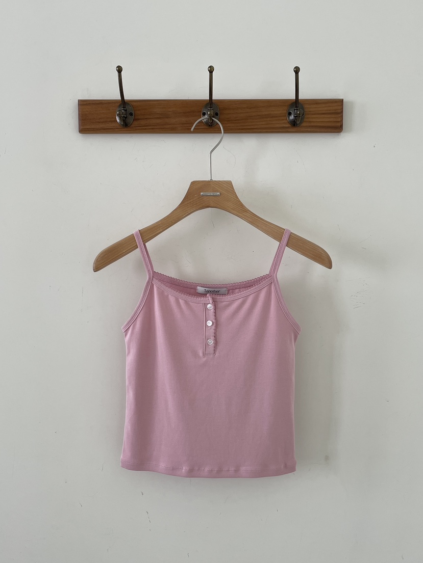 3 ANOTHER韓國直郵實拍女士新品休閑熱賣26夏季吊帶背心3 ANOTHER吊帶/背心圖色1