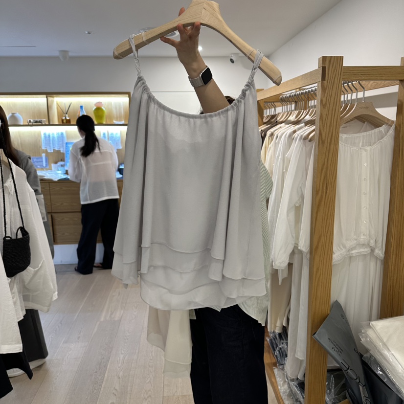 ROUNDER東大門實拍韓國女裝新款人氣休閑26夏季襯衫蕾絲衫ROUNDER襯衫/蕾絲衫