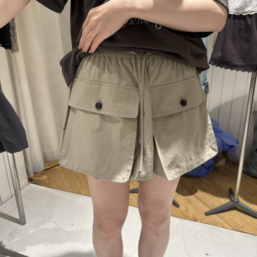 GRADE東大門實拍女裝新品真品熱賣26春夏休閑推薦人氣短裙GRADE短裙圖色1