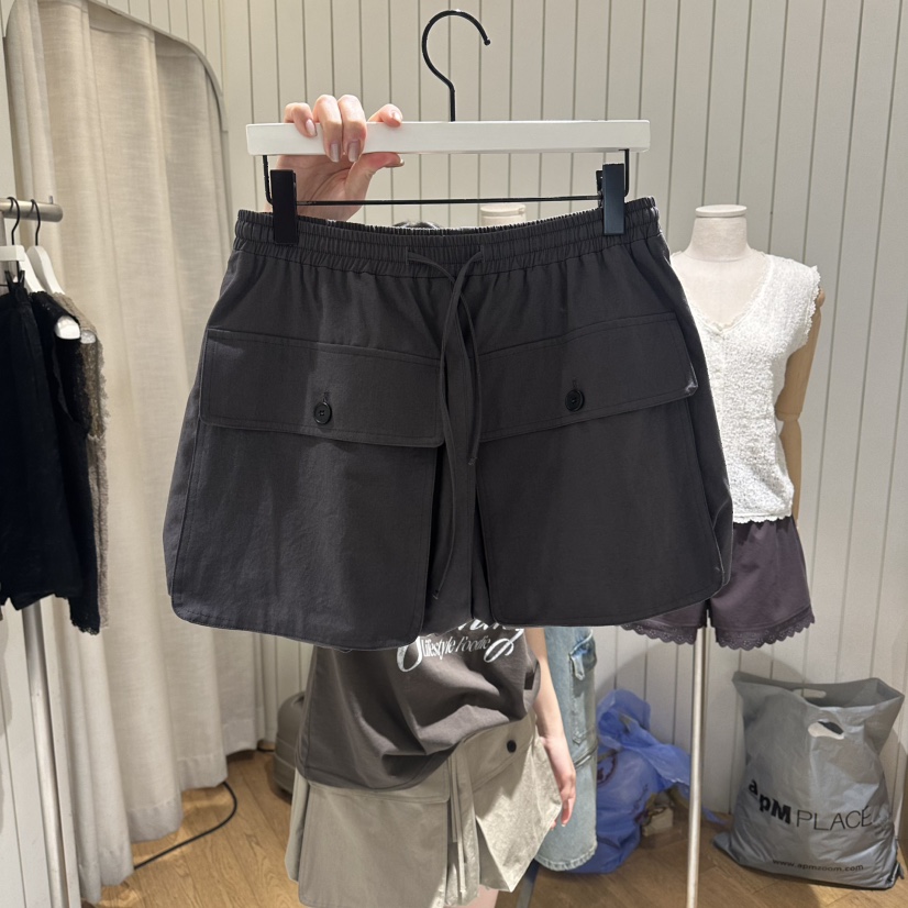 GRADE東大門實拍女裝新品真品熱賣26春夏休閑推薦人氣短裙GRADE短裙圖色2