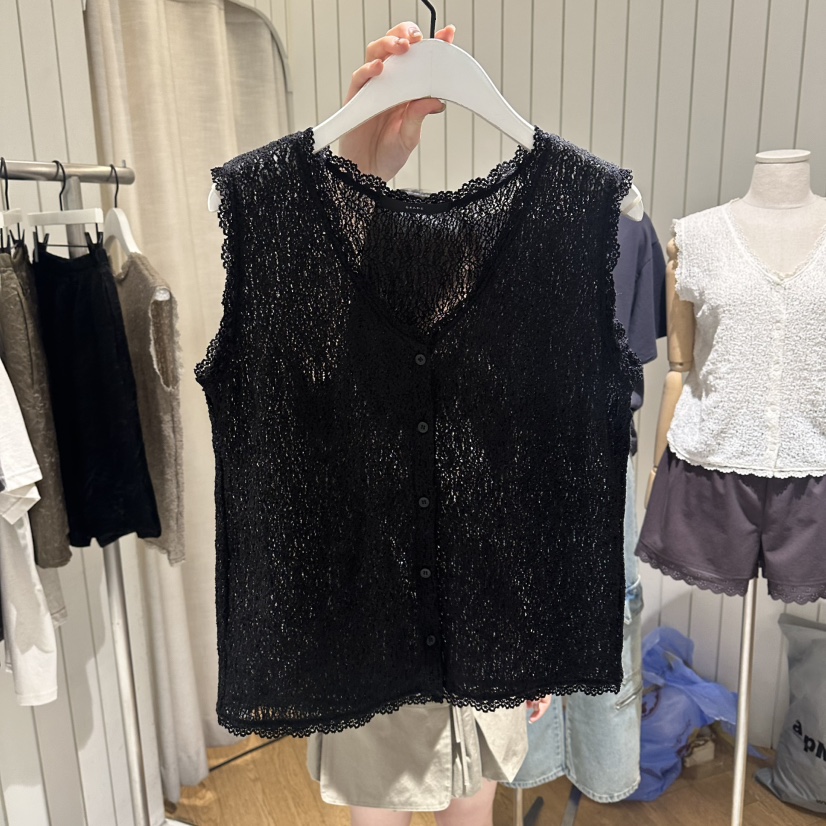 GRADE韓國直郵實拍女裝新款時尚推薦休閑26夏季26春夏吊帶背心GRADE吊帶/背心圖色3