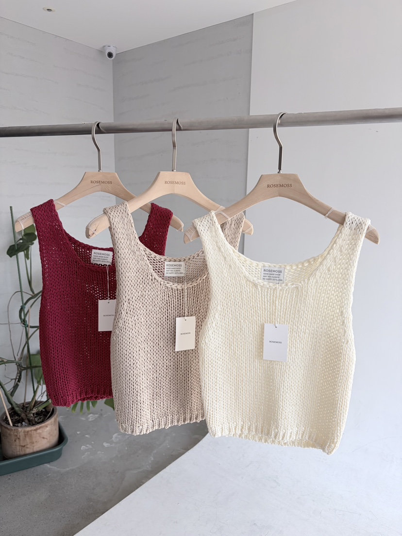 ORDINARYA/ROSEMOSS韓國直郵實拍女裝新款職業吊帶背心棉質ORDINARYA/ROSEMOSS吊帶/背心