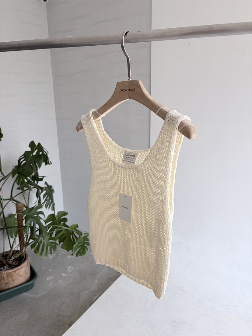 ORDINARYA/ROSEMOSS韓國直郵實拍女裝新款職業吊帶背心棉質ORDINARYA/ROSEMOSS吊帶/背心圖色2